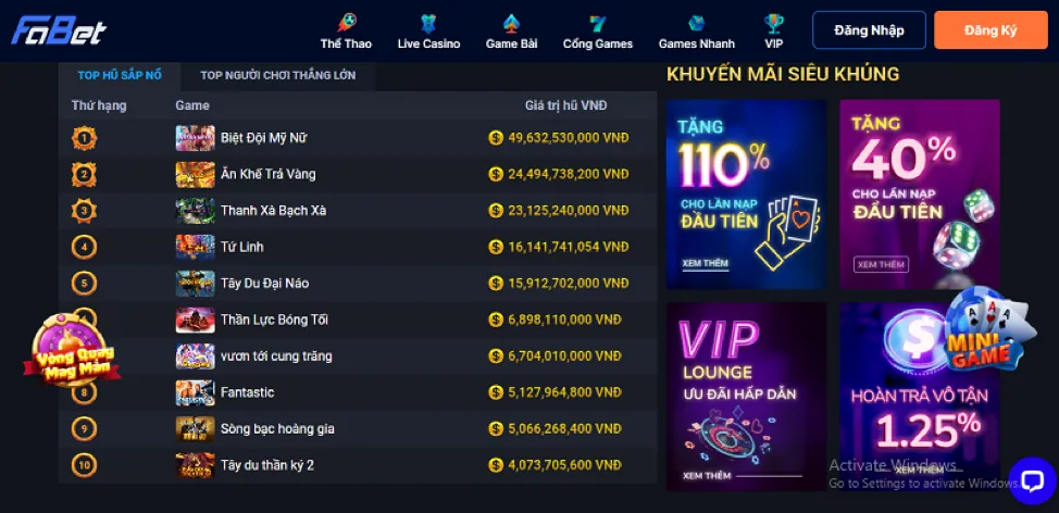Di chuyển dữ liệu cá nhân từ 666win link vào